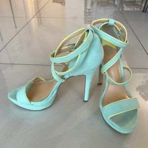 Gianni Bini Heels | Color: Mint (Blue/Green) | Size 8.5
